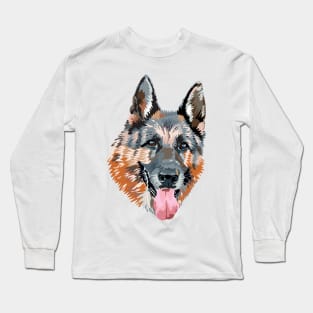 Otto the German Shepherd Long Sleeve T-Shirt